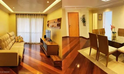 Apartamento para Venda em São Bernardo do Campo, Rudge Ramos, 3 dormitórios, 2 suítes, 3 banheiros, 2 vagas