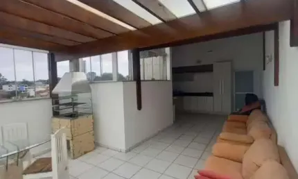 Cobertura para Venda em Santo André, Vila Alzira, 2 dormitórios, 1 suíte, 1 banheiro, 1 vaga
