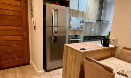 Apartamento para Venda em Santo André, Jardim Santo Antônio, 2 dormitórios, 1 suíte, 2 banheiros, 1 vaga