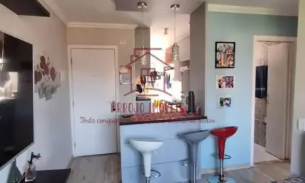 Apartamento para Venda em Santo André, Vila Tibiriçá, 2 dormitórios, 1 banheiro, 1 vaga