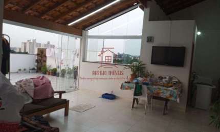 Cobertura para Venda em Santo André, Vila Homero Thon, 4 dormitórios, 1 suíte, 2 banheiros, 4 vagas