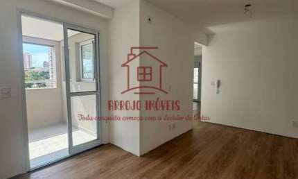 Apartamento para locação 58m²,  Jardim Bela Vista  Santo André SP, 2 quartos, 1 suíte, 1 vaga lazer com piscina