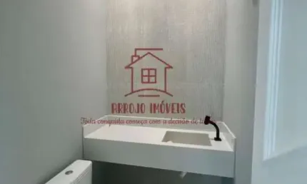Sobrado para venda em santo andré, vila scarpelli, 3 dormitórios, 3 suítes, 4 banheiros, 5 vagas