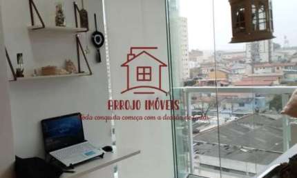Apartamento para Venda em São Bernardo do Campo, Rudge Ramos, 1 dormitório, 1 banheiro, 1 vaga