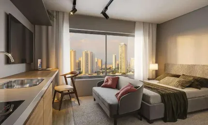 Apartamento para venda em são paulo, santo amaro, 2 dormitórios, 1 suíte, 2 banheiros