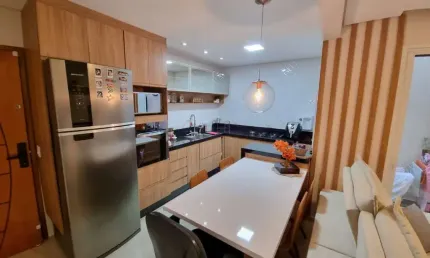 Apartamento para Venda em Santo André, Vila Valparaíso, 2 dormitórios, 1 suíte, 2 banheiros, 1 vaga