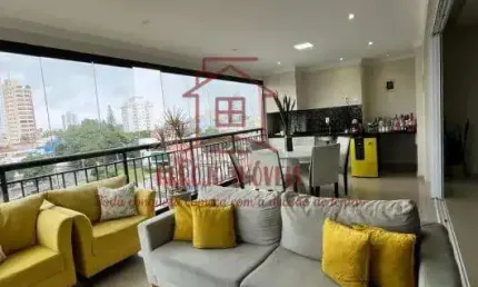 Apartamento para Venda em Santo André, Vila Gilda, 3 dormitórios, 3 suítes, 5 banheiros, 3 vagas