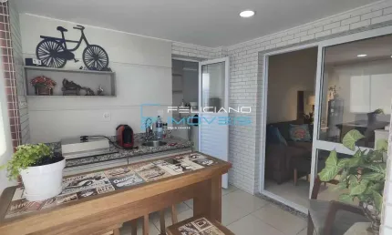 Apartamento com 2 quartos, guilhermina, praia grande - r$ 635 mil, cod: 3417
