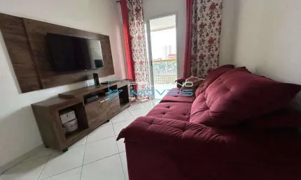 Apartamento com 1 dorm, Tupi, Praia Grande - R$ 370 mil, Cod: 4737