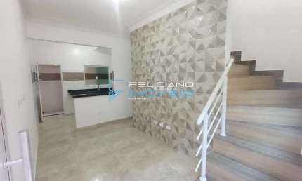 Casa com 2 quartos, Guilhermina, Praia Grande - R$ 350 mil, Cod: 3481