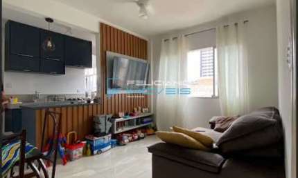Apartamento com 1 quarto, Aviação, Praia Grande - R$ 270 mil, Cod: 5178