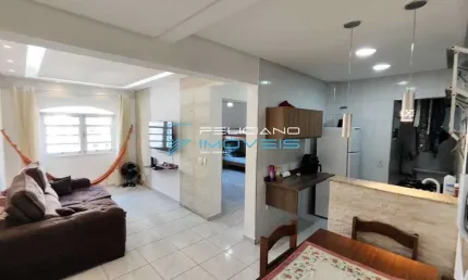 Apartamento com 1 quarto, Canto do Forte, Praia Grande - R$ 270 mil, Cod: 5200