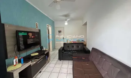 Apartamento com 1 quarto, Aviação, Praia Grande - R$ 255 mil, Cod: 5644