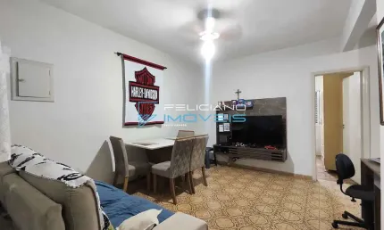 Apartamento com 2 quartos, boqueirão, praia grande - r$ 305 mil, cod: 5745