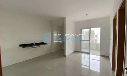 Apartamento com 1 quarto, Mirim, Praia Grande - R$ 275 mil, Cod: 5682