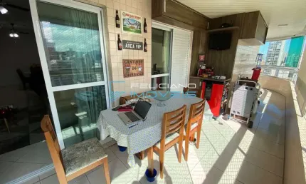 Apartamento com 2 quartos, guilhermina, praia grande - r$ 670 mil, cod: 5791