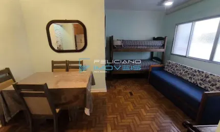 Apartamento com 1 quarto, Boqueirão, Praia Grande - R$ 300 mil, Cod: 5797