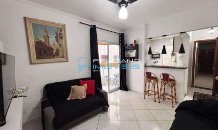 Apartamento com 1 quarto, Tupi, Praia Grande - R$ 325 mil, Cod: 5799