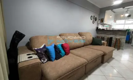 Apartamento com 1 quarto, canto do forte, praia grande - r$ 329 mil, cod: 5866