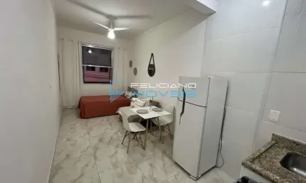 Kitnet com 1 quarto, aviação, praia grande - r$ 190 mil, cod: 5893