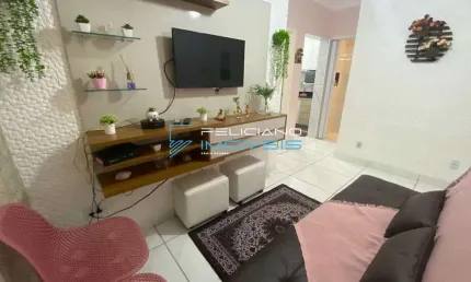 Apartamento com 1 quarto, guilhermina, praia grande - r$ 276 mil, cod: 5605