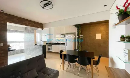 Apartamento com 2 quartos, Caiçara, Praia Grande - R$ 630 mil, Cod: 6038