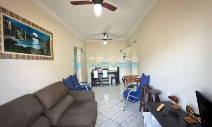 Apartamento com 1 quarto, Guilhermina, Praia Grande - R$ 310 mil, Cod: 6050