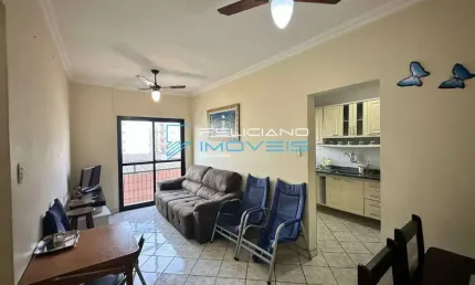 Apartamento com 1 quarto, Guilhermina, Praia Grande - R$ 310 mil, Cod: 6050