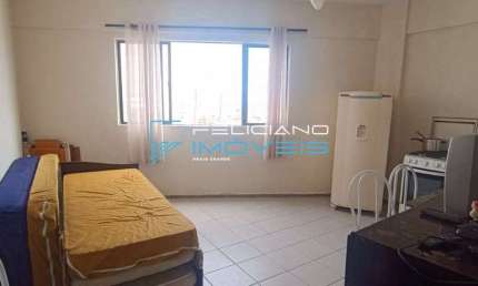 Kitnet com 1 quarto, Mirim, Praia Grande - R$ 140 mil, Cod: 6056