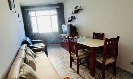Apartamento com 1 quarto, Tupi, Praia Grande - R$ 238 mil, Cod: 6114