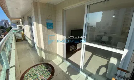 Apartamento com 2 quartos, Guilhermina, Praia Grande - R$ 430 mil, Cod: 6069