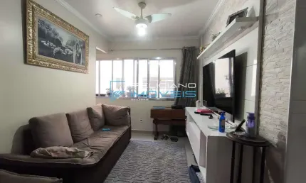 Apartamento com 1 quarto, Boqueirão, Praia Grande - R$ 339 mil, Cod: 5801