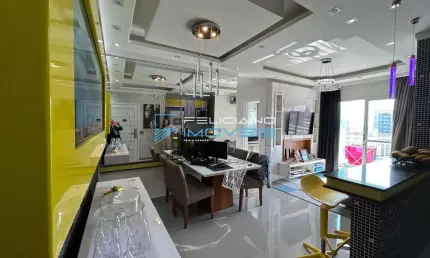 Apartamento com 2 quartos, ocian, praia grande - r$ 450 mil, cod: 6340