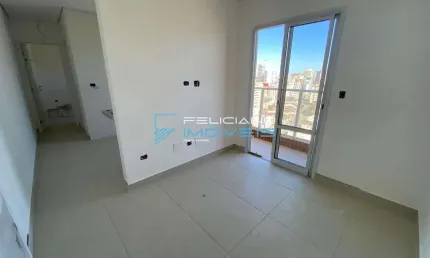 Apartamento com 1 quarto, boqueirão, praia grande - r$ 285 mil, cod: 6254