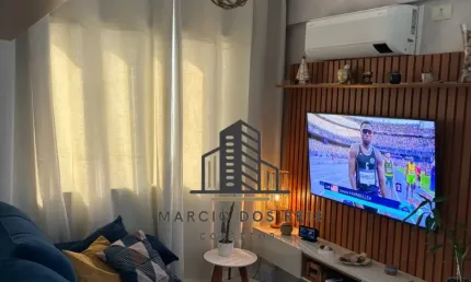 Lindo Apartamento no Centro de São Vicente Com Dois Dormitórios