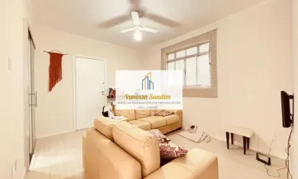 Apartamento no Macuco, em Santos, com 3 dormitórios, 2 banheiros, vaga, varanda