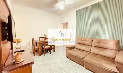 Apartamento térreo com quintal, 2 dormitórios, no embaré.