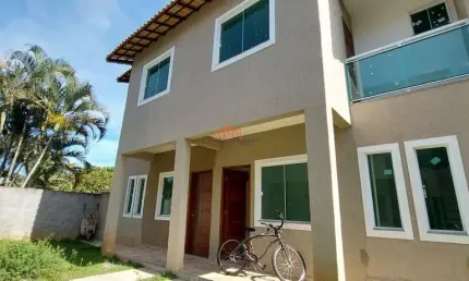 Casa duplex para venda em maricá, ponta grossa, 2 dormitórios, 2 banheiros, 1 vaga