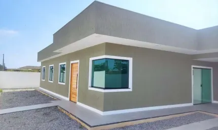Casa para Venda em Maricá, Cajueiros (Itaipuaçu), 3 dormitórios, 1 suíte, 1 banheiro, 4 vagas