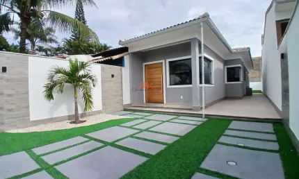 Casa para Venda em Maricá, Jardim Atlântico Leste (Itaipuaçu), 2 dormitórios, 1 suíte, 2 banheiros, 2 vagas