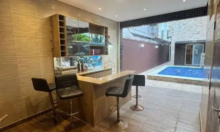 Casa com 3 quartos à venda no Canto do Forte, Praia Grande 