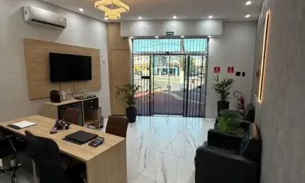Ponto comercial de esquina na av presidente kennedy com 100m2 na praia grande