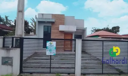 Casa com 3 dormitórios  sendo 1 suíte, à venda, 89 m² por R$ 430.000 - Brandalize - Itapoá/SC