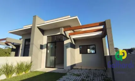 Casa com 2 dormitórios sendo 1 suíte  à venda, 65 m² por R$ 339.000 - Brandalize - Itapoá/SC