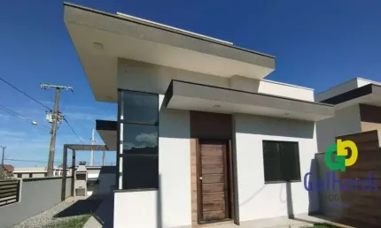 Casa com 2 dormitórios sendo 1 suíte  à venda, 59 m² por r$ 360.000 - balneário volta ao mundo i - itapoá/sc