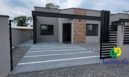 Casa com 2 dormitórios sendo 1 suíte  à venda, 58 m² por R$ 339.000 - Praia do Imperador - Itapoá/SC