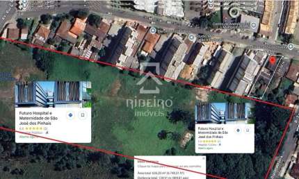 Terreno à venda na Rua Brigadeiro Arthur Carlos Peralta, 173, Bom Jesus, São José dos Pinhais por R$ 1.000.000