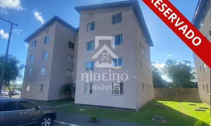 Apartamento com 2 quartos para alugar na alameda arpo, 1700, ouro fino, são josé dos pinhais por r$ 1.280