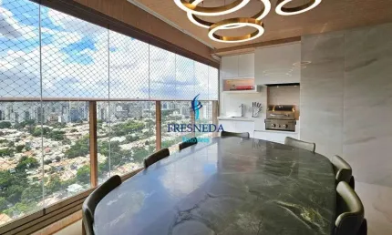 Campo belo - sp apartamento mobiliado à venda 147 m² - 3 suítes - 2 vagas estuda permuta