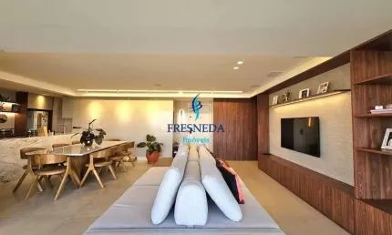 Campo belo – apartamento mobiliado à venda 146 m² | 3 suítes + escritório | 2 vagas + depósito